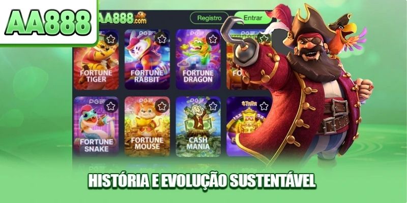 História e evolução sustentável